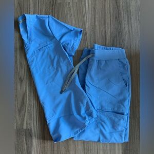 Fabletics Blue Scrub Set
